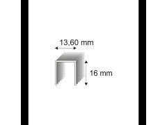 Čalounické spony Narex 489/16 - 13,60 x 16 mm - 12.400 ks