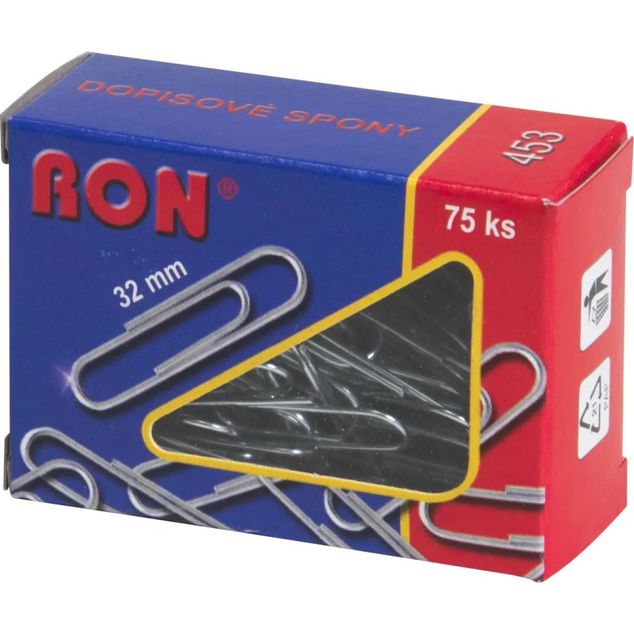 Dopisové spony Mikov 453 - 32 mm - 75 ks 