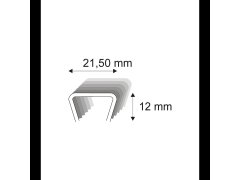 Vázací spony Narex 378 - 21,50 x 12 mm kusů v balení 7000