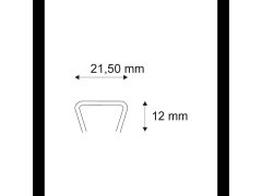 Vázací spony Narex 378 - 21,50 x 12 mm kusů v balení 1000