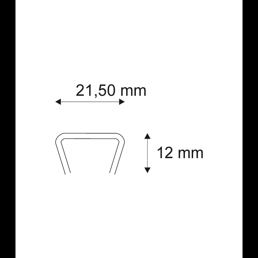 Vázací spony Narex 378 - 21,50 x 12 mm kusů v&nbsp;balení 1000 
