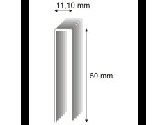 Tesařské spony s&nbsp;pryskyřicí Narex 370/60 - 11,10 x 60 mm - 3.600 ks