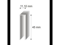 Tesařské spony s&nbsp;pryskyřicí Narex 370/45 - 11,10 x 45 mm - 4.800 ks