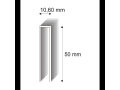 Tesařské spony s&nbsp;pryskyřicí Narex 367/50 á 70 - 10,60 x 50 mm kusů v&nbsp;balení 3800
