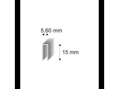 Truhlářské spony s&nbsp;pryskyřicí Narex 364/15 - 5,60 x 15 mm kusů v&nbsp;balení 4800