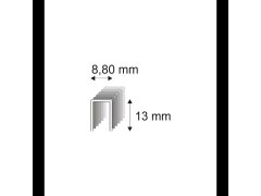 Truhlářské spony ostřené Narex 352/13 O - 8,80 x 13 mm - 21.600 ks