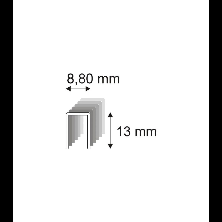 Truhlářské spony ostřené Narex 352/13 O - 8,80 x 13 mm - 21.600 ks 