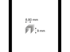 Tesařské spony Narex 352/09 - 8,80 x 9 mm - 34.000 ks