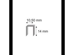 Čalounické spony Narex 345/14 - 10,50 x 14 mm kusů v&nbsp;balení 6000