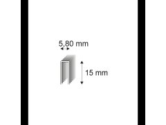 Truhlářské spony Narex 343/15 - 5,80 x 15 mm kusů v&nbsp;balení 9600