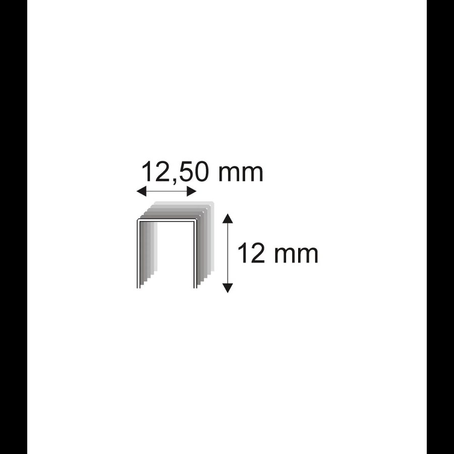 Čalounické spony Narex 342/12 - 12,50 x 12 mm kusů v&nbsp;balení 18200 