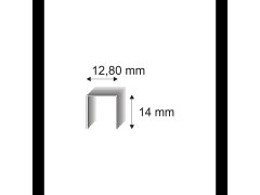 Čalounické spony barvené Narex 338/14 á 140 B - 12,80 x 14 mm - 23.520 ks