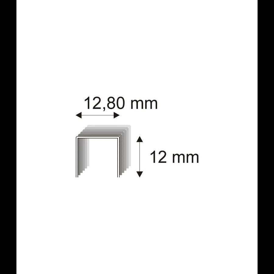 Čalounické spony barvené Narex 338/12 á 150 B - 12,80 x 12 mm - 25.200 ks 