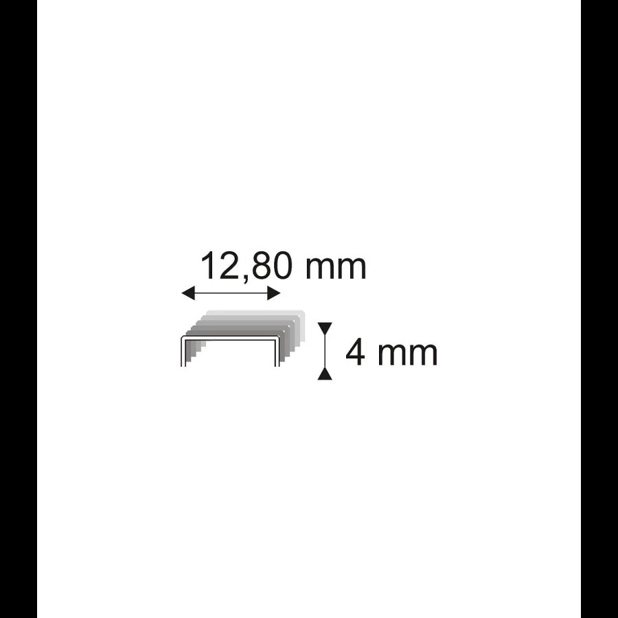 Čalounické spony Narex 338/04 - 12,80 x 4 mm kusů v&nbsp;balení 66000 