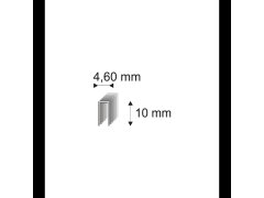 Produkt Truhlářské spony Narex 331/10 - 4,60 x 10 mm - 64.000 ks