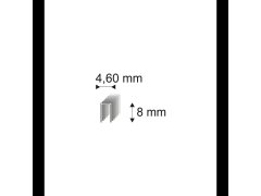 Produkt Truhlářské spony Narex 331/08 - 4,60 x 8 mm - 15.000 ks