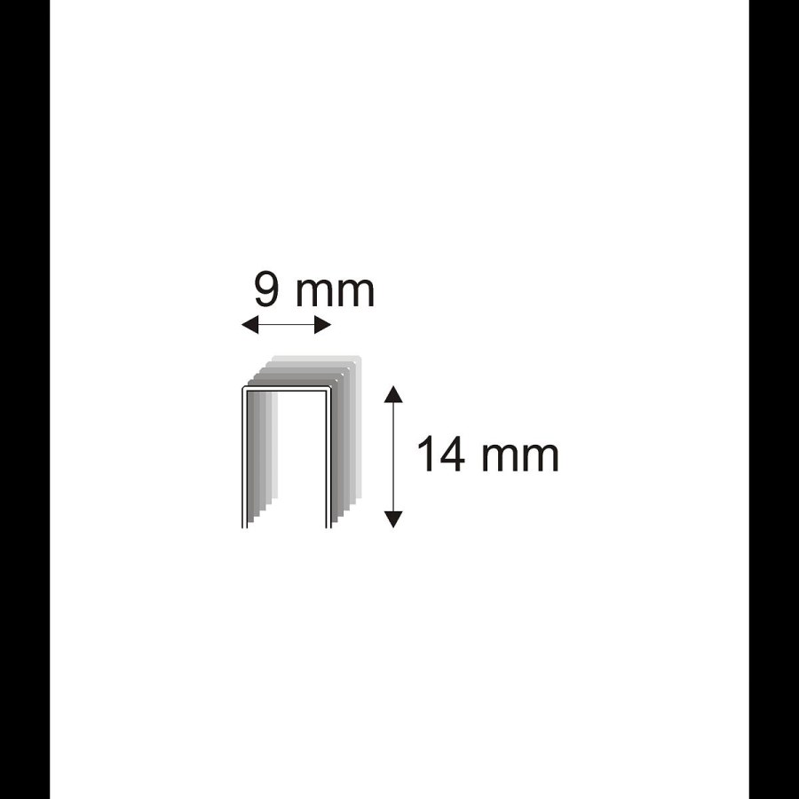 Čalounické spony Narex 328/14 á 150 - 9 x 14 mm kusů v&nbsp;balení 40800 