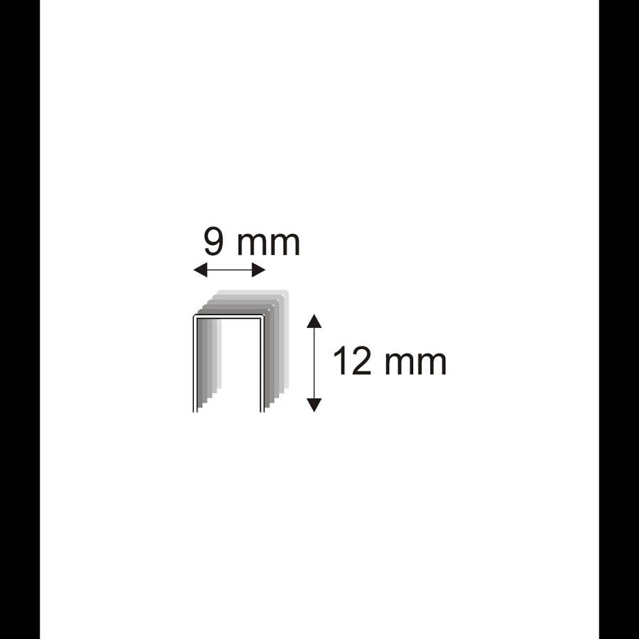 Čalounické spony Narex 328/12 á 150 - 9 x 12 mm kusů v&nbsp;balení 13500 