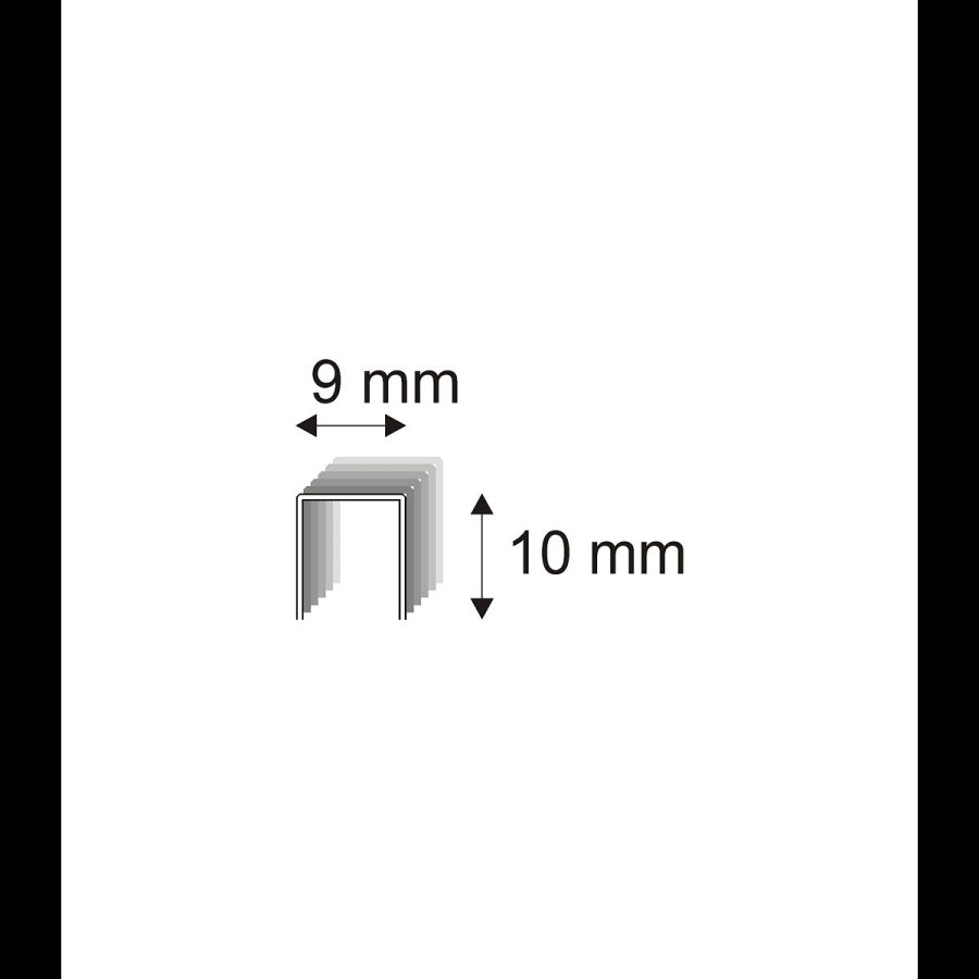 Čalounické spony Narex 328/10 á 150 - 9 x 10 mm kusů v&nbsp;balení 15000 