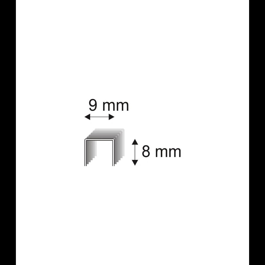 Čalounické spony Narex 328/08 á 150 - 9 x 8 mm - 18.000 ks 