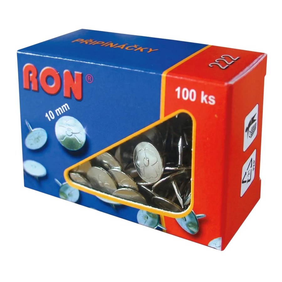 Připínáčky Mikov 222 - 100 ks - 