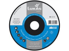 LUKAS řezný kotouč Base-X* rovný tvar 115 x 1,0 x 22,23 mm