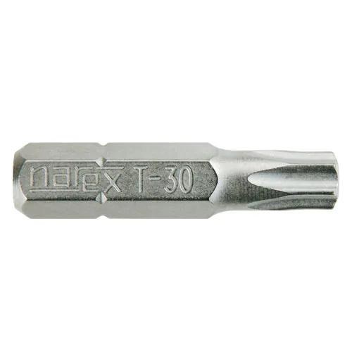 Bity torx Narex TX 30 mm - 30 ks typ hrotu šroubováku TX 8 