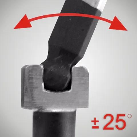 Šroubovák šestihranný s&nbsp;kulovou hlavou PROFI PLUS SWK typ hrotu šroubováku SWK 4 