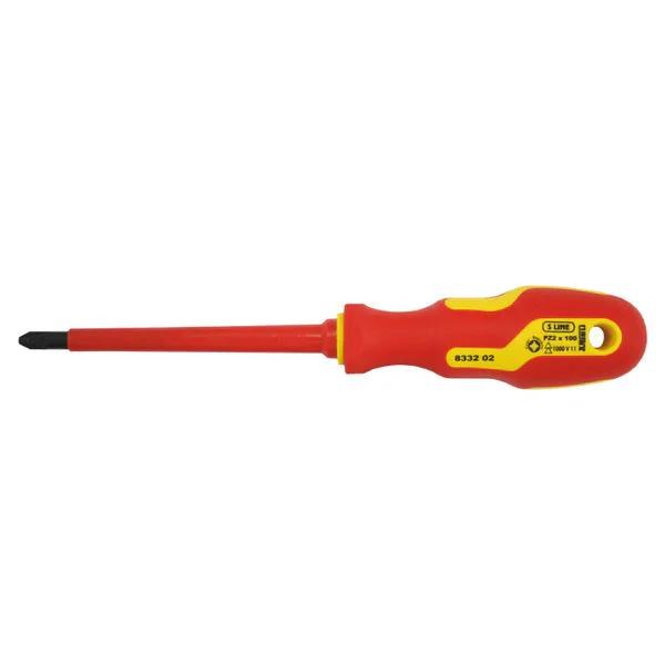 Šroubovák křížový pozidriv elektro S LINE ELEKTRO PROFI PZ 1 x 80 mm 