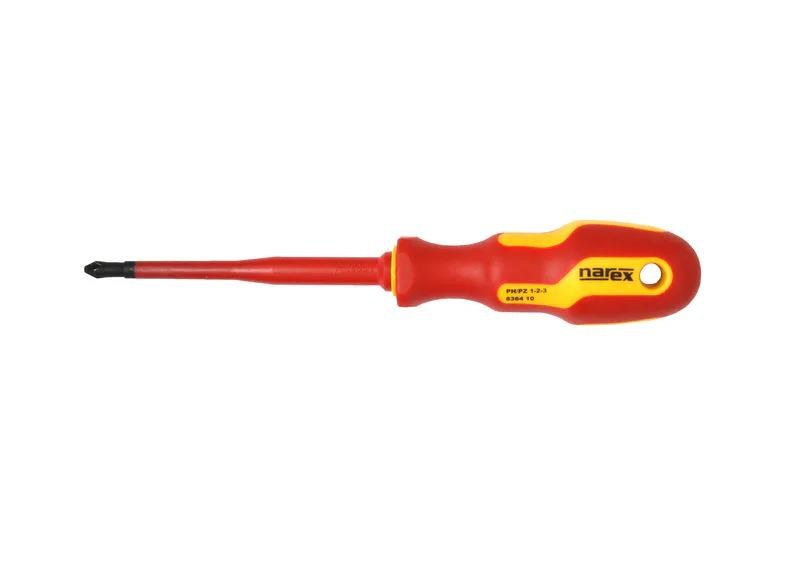 Šroubovák univerzální křížový ELEKTRO PLUS SLIM 6 v&nbsp;1 – PH 1–3, PZ 1–3 mm 