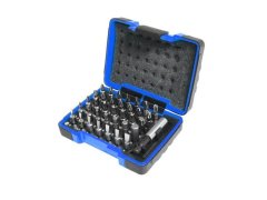 Velká sada bitů Narex 1/4´ v&nbsp;plastové krabičce 36dílná - křížové PH, pozidriv PZ, SW, torx TX, ploché