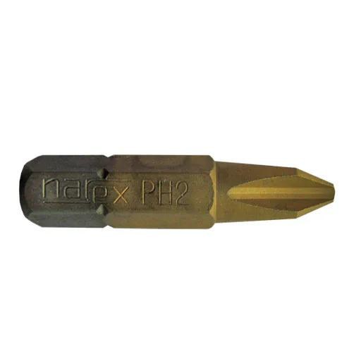 TiN Bit Narex 30 mm typ hrotu šroubováku PH 0 