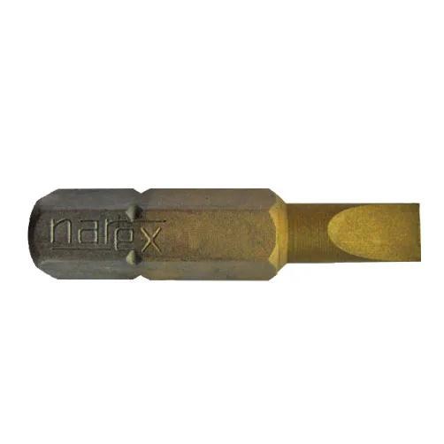 TiN Bit Narex 30 mm typ hrotu šroubováku Plochý 4 