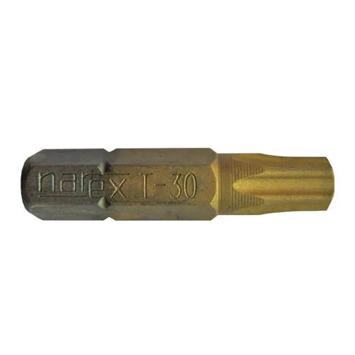 TiN Bit torx Narex TX 30 mm typ hrotu šroubováku TX 8 - 