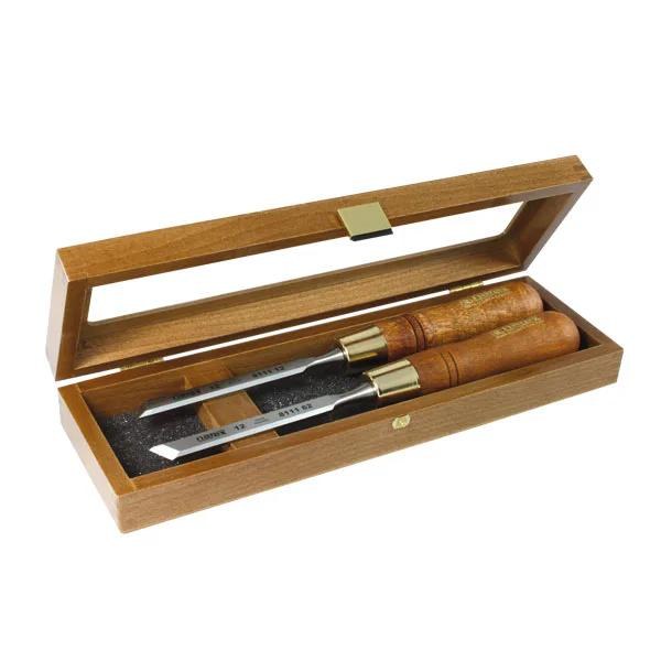 Sada šikmých dlát 2dílná WOOD PREMIUM šířka dláta 12 - 