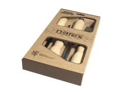 Sada plochých dlát 4dílná WOOD PROFI - 6, 12, 20, 26 mm - přírodní buk