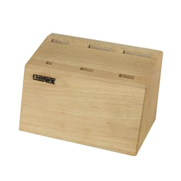 Dřevěný stojan pro plochá dláta Narex 140 x 95 x 90 mm 
