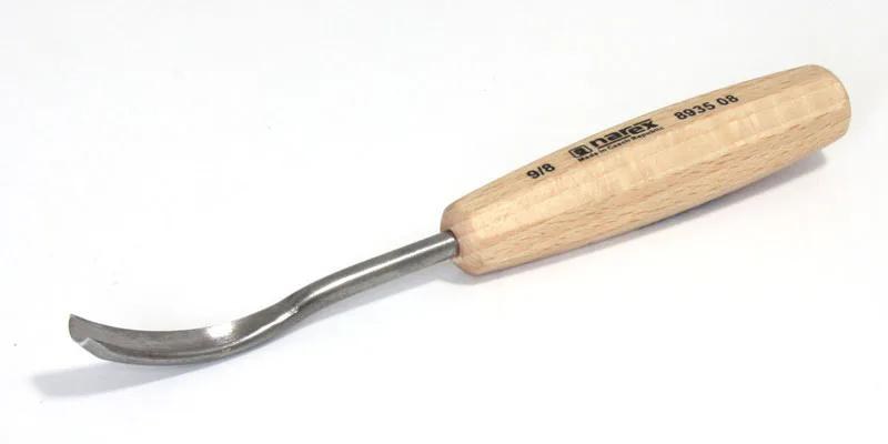 Dláto řezbářské duté půlkulaté prohnuté STANDARD 8 x 90 mm 
