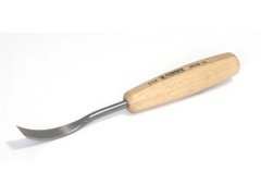 Dláto řezbářské ploché prohnuté STANDARD 12 x 90 mm