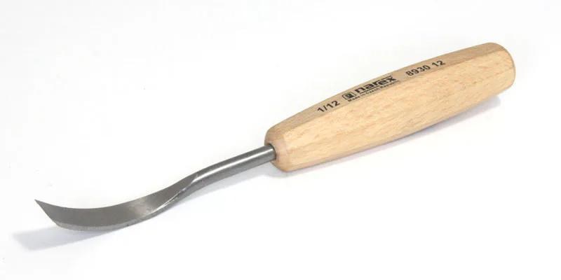 Dláto řezbářské ploché prohnuté STANDARD 12 x 90 mm 