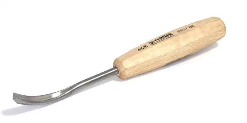 Dláto řezbářské prohnuté úhlové 90° STANDARD 6 x 90 mm 