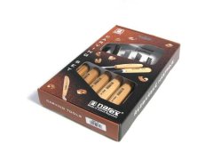 Sada řezbářských dlát 6dílná STANDARD - rovná, prohnutá