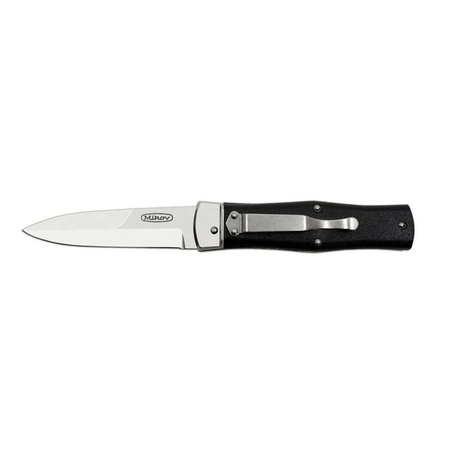 Vyhazovací zavírací nůž PREDATOR STONEWASH s&nbsp;klipem levoruký - ocel N690 241-BH-1 L/STN/KLIP 