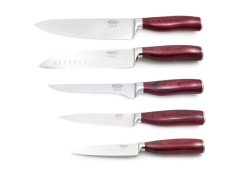 Produkt AKČNÍ SET NOZU RUBY - CHEF-1x400-ND-20, 1x405-ND-18, 1x402-ND-15, 1x403-ND-13, 1x406-ND-10