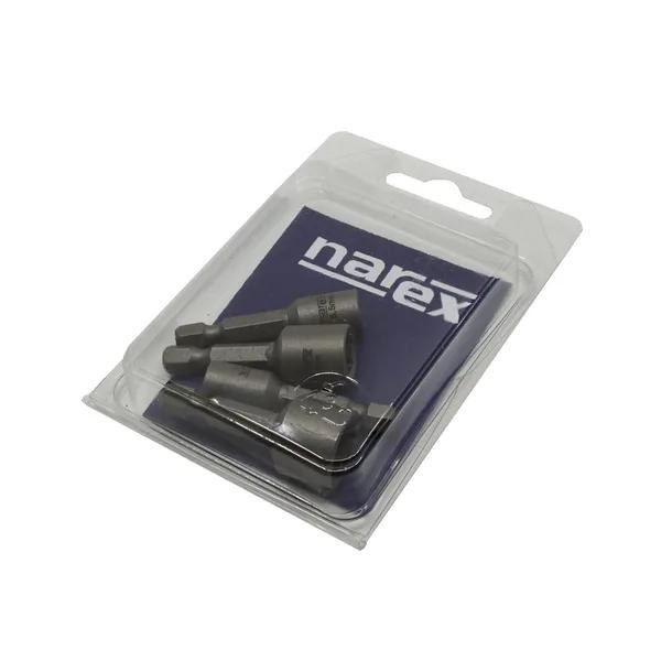 Sada maticových bitů s&nbsp;magnetem Narex 4dílná 