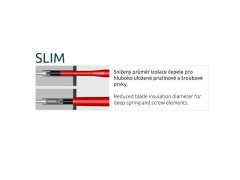 Produkt Šroubovák křížový pozidriv ELEKTRO PLUS SLIM PH typ hrotu šroubováku PH 3