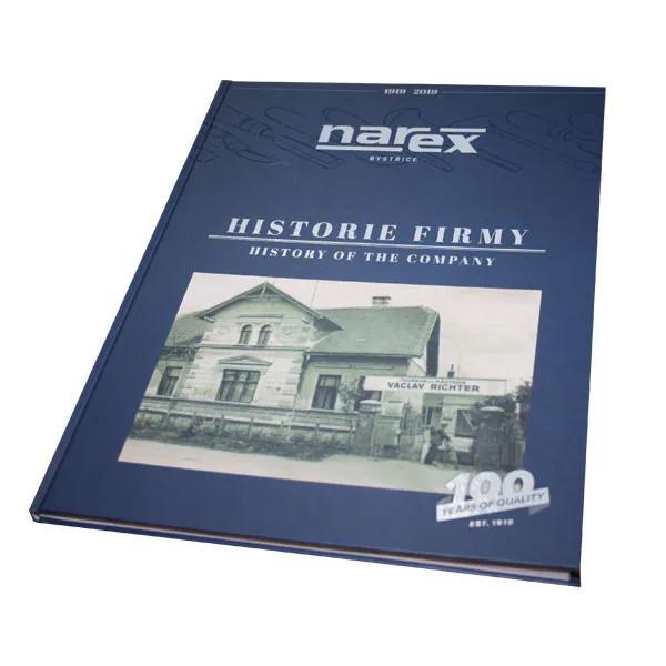 Kniha 100 let historie firmy Narex 