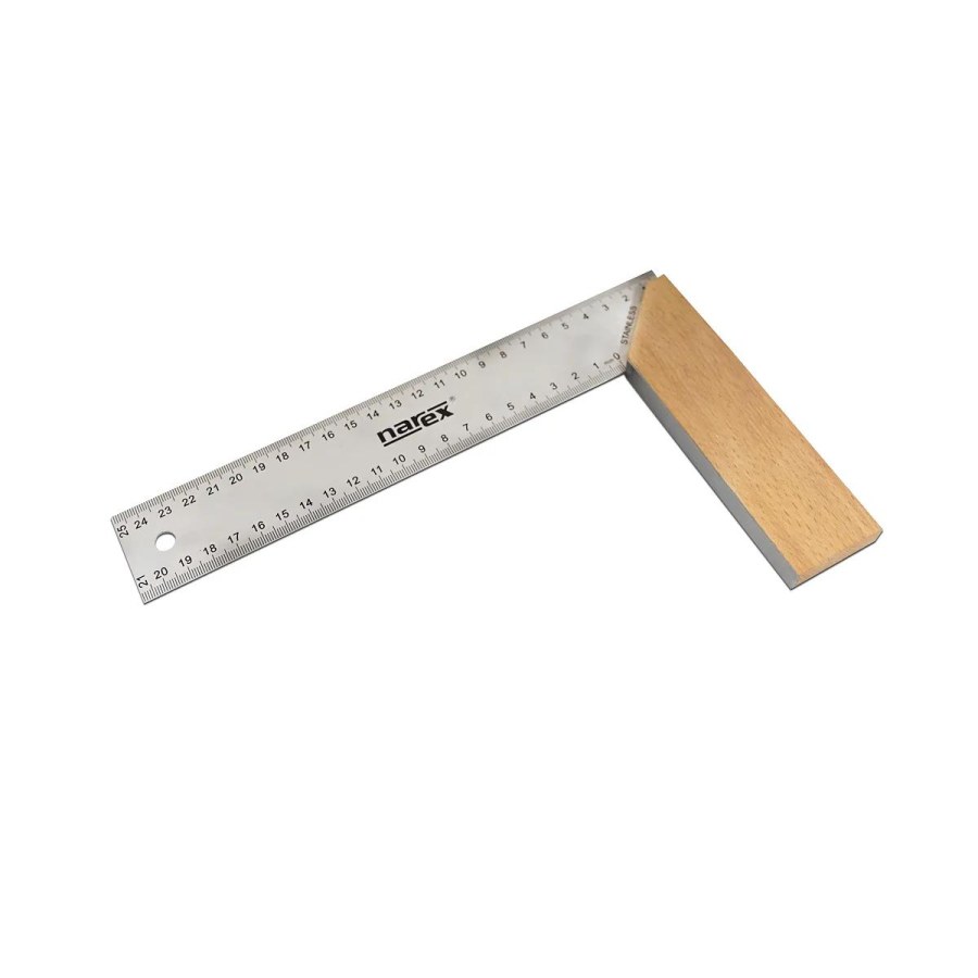 Tesařský úhelník Narex 250 mm provedení metrický - 