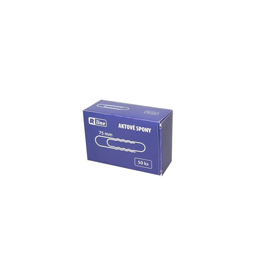 Dopisové spony Mikov ECONOMY 475 - aktové 75 mm - 50 ks - 