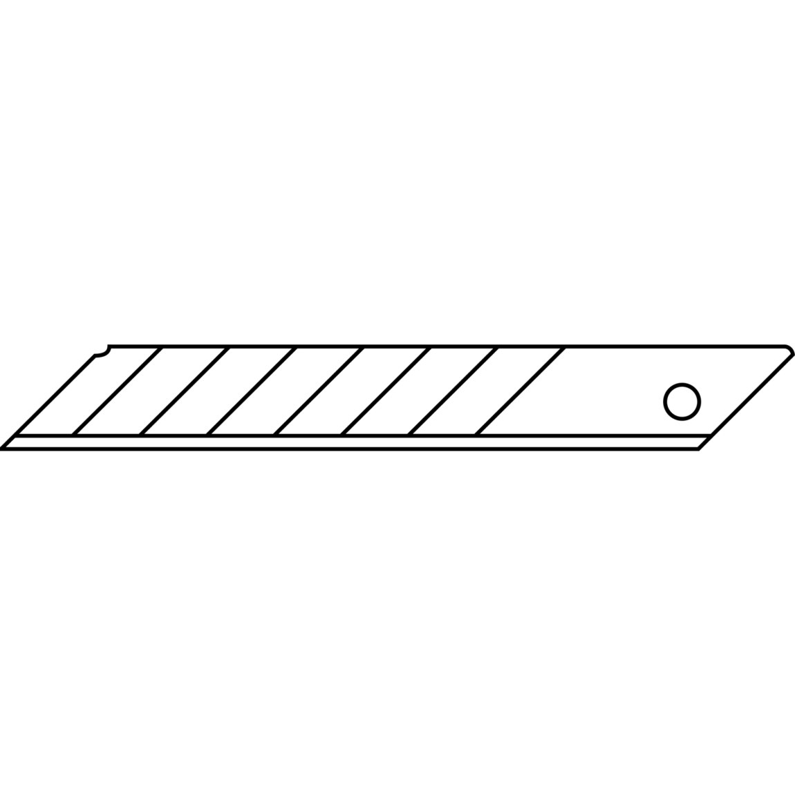 SCHULLER náhradní box s&nbsp;čepelemi s&nbsp;18 mm odděl. čepelemi ( 10 ks ) 